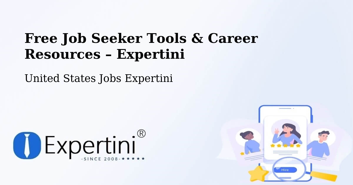 Free Job Seeker Tools & Career Resources – West Unity - West Unity, United States Jobs Expertini