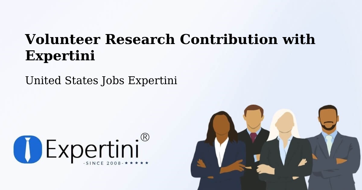 Volunteer Research Contribution Program – West Unity - United States Jobs Expertini
